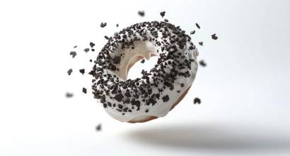 Receta: Rosquillas con topping de Oreo