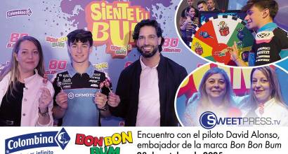 Bon Bon Bum reúne a su embajador, el piloto de Moto2 David Alonso, con sus fans