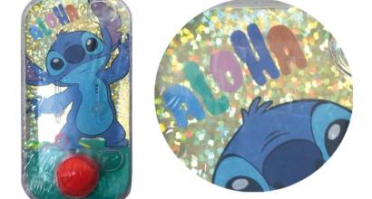 Migueláñez ilumina el lineal con las figuras luminosas y proyectores de Mickey y Stitch