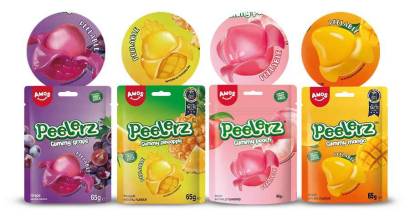 Peelerz: los caramelos de Bison Brands que se pelan como fruta
