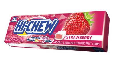 Bison Brands presenta sus caramelos masticables Hi-Chew Fresa