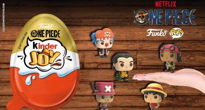 Kinder renueva su universo de sorpresas con Funko Pop y One Piece