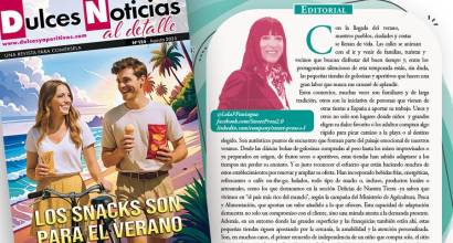 Editorial Dulces Noticias al Detalle 124: Los snacks son para el verano
