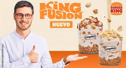 Una “fusión de lujo”: Burger King y Conguitos lanzan un nuevo helado