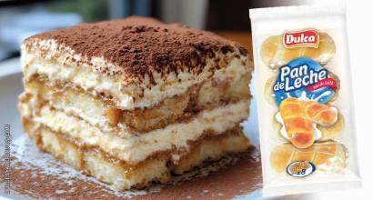 Receta: Tiramisú con Pan de Leche Dulca