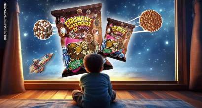 Burmar sorprende con Crunchy Asteroid 3xChoco, la golosina crujiente
