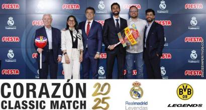 El Corazón Classic Match del Real Madrid vuelve a latir con el patrocinio de Fiesta