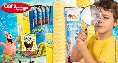Bob Esponja Puffy Corn Stick, el nuevo producto de Agruconf