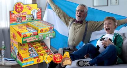 Bon o Bon juega con la Selección argentina con Bon o Bon Original y Barritas