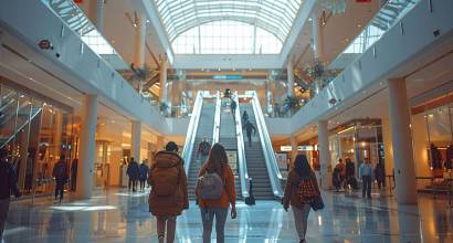 Crece el número de visitantes a los centros comerciales