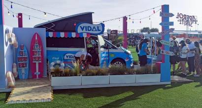 El Mad Cool más dulce: Vidal regala golosinas y sortea su camper