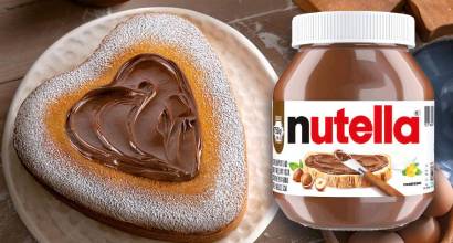 Receta: Bizcocho con corazón de Nutella