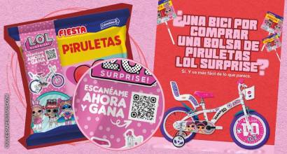 Fiesta sortea bicicletas por la compra de sus Piruletas