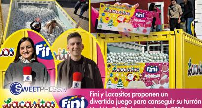 Fini y Lacasitos ofrecen diversión en forma de turrón
