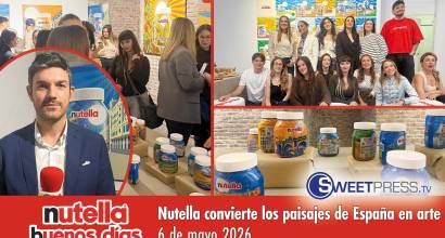 Nutella transforma en arte el desayuno durante su evento ‘Buenos días’