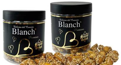 Aperitivos Flaper amplía la gama Blanch con cacahuetes y anacardos caramelizados con sésamo
