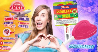 Fiesta presenta su Piruleta Congelable sabor Sandía