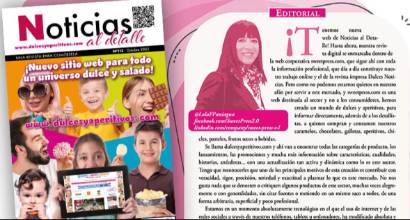 Editorial Noticias al Detalle 113: ¡Nuevo sitio web para todo un universo dulce y salado!