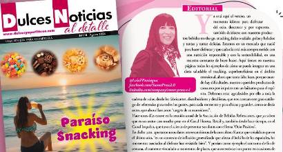Editorial Dulces Noticias al Detalle 118: Paraíso Snacking