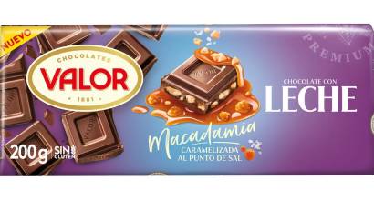Chocolates Valor y su innovadora apuesta en tabletas con frutos secos