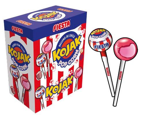Lolipop Milky y Kojak Pop Corn, las últimas innovaciones de Fiesta