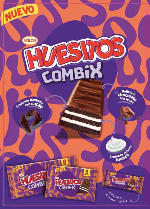 Una combinación “de éxito”: Huesitos Combix