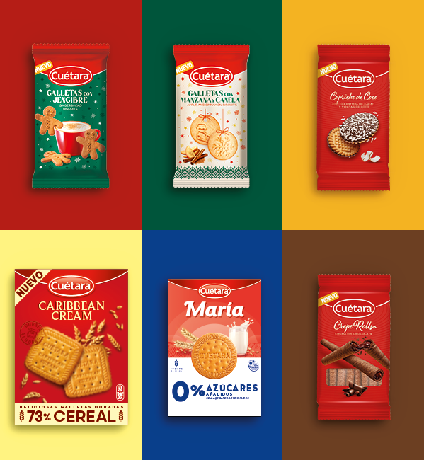 Nuevas galletas navideñas de Cuétara