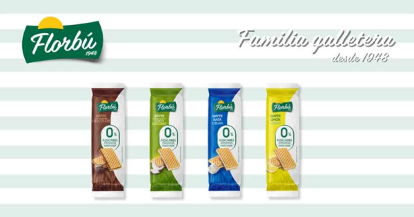 Los barquillos de Florbú estrenan nueva imagen y el sabor limón