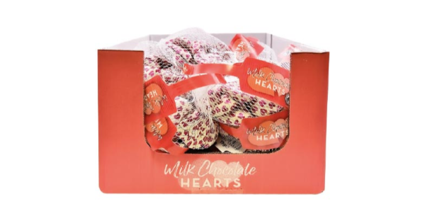 Chocolate Net Hearts, de BIP Candy & Toys Spain