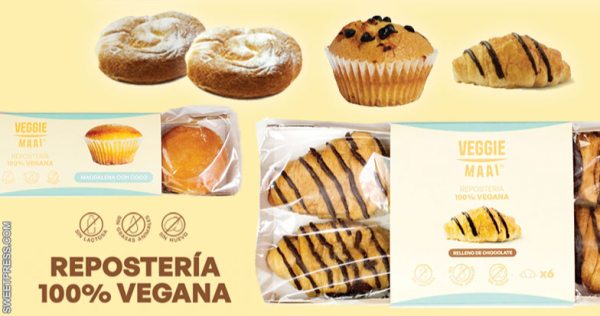 Veggie Maai presenta sus cruasanes y ensaimadas veganas