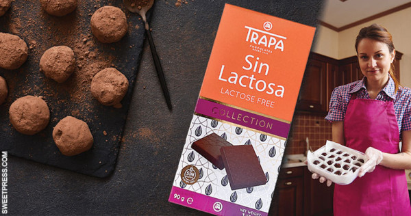 Chocolates Trapa endulza el día con su receta de trufas de chocolate sin lactosa