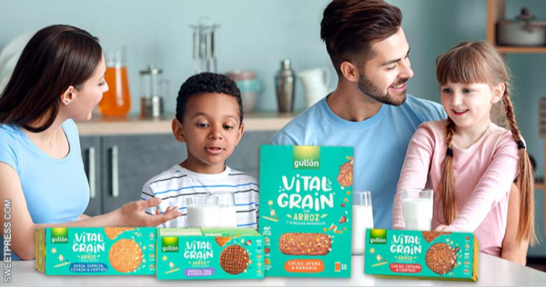 Galletas Gullón presenta la familia Vitalgrain: snacks saludables con cereales milenarios