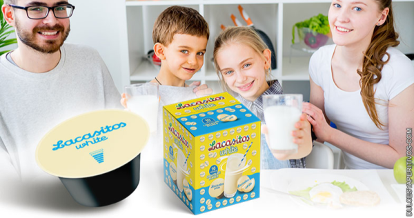 Batidos de Lacasitos White, de la cápsula al paladar