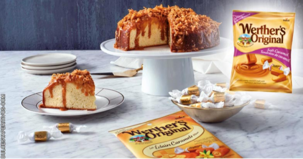 Receta: Pastel de vainilla y caramelo con Werther’s Original