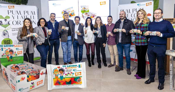Los caramelos solidarios de Trolli laten con fuerza con Farmamundi