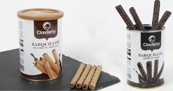 Barquillos de chocolate, la última apuesta de Clavileño