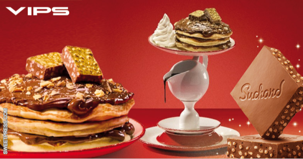 Suchard y Vips se unen para crear las tortitas de turrón de chocolate