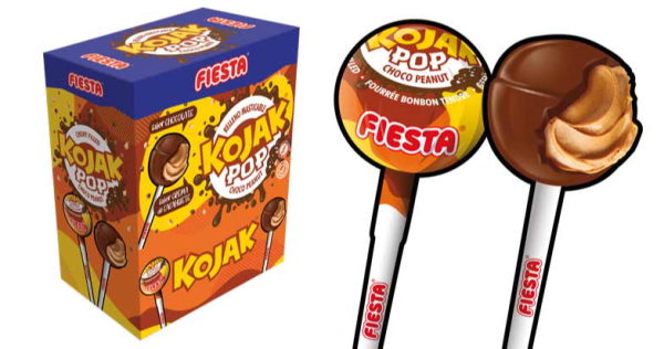 Kojak Pop Choco - Peanut, de Fiesta