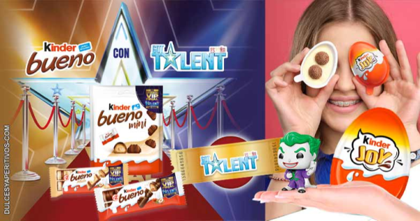 Kinder: nuevas sorpresas de la mano de DC Comics y ‘Got Talent’