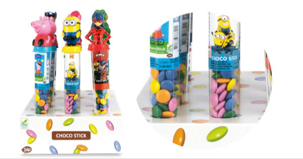 License Mix Choco Sticks, de Bip Candy & Toys Spain