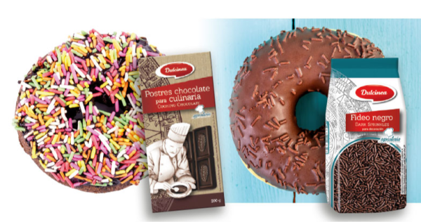 El Recetario: Donas recubiertas de Chocolate Dulcinea