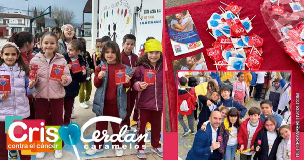 La alianza contra el cáncer de Caramelos Cerdán y Fundación Cris