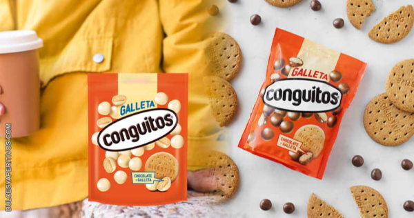 Conguitos Galleta, lo último en countlines de Chocolates Lacasa