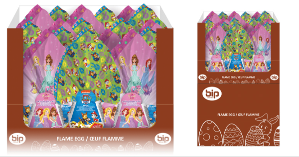License Mix Flame Egg, de Bip Candy & Toys Spain