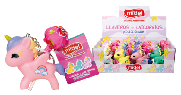 Llavero Unicornio, de Migueláñez