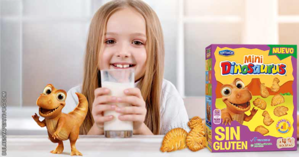 Las Mini Dinosaurus, ahora sin gluten