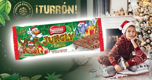 Nestlé lanza su propuesta para esta Navidad: Turrón de chocolate Nestlé Jungly