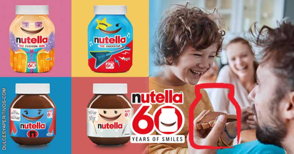 Nutella: Un 60 aniversario muy cremoso y lleno de sonrisas