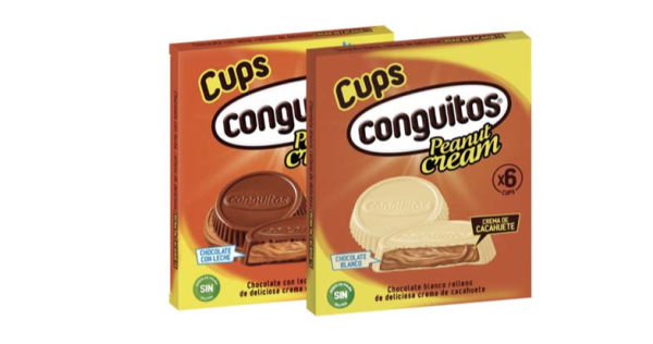Conguitos Cups Peanut Cream, de Chocolates Lacasa