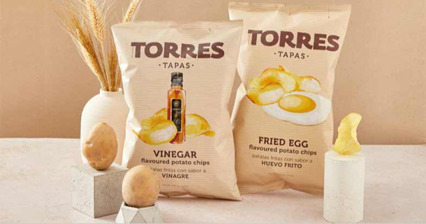Torres Tapa, la línea de patatas fritas que homenajea la gastronomía española